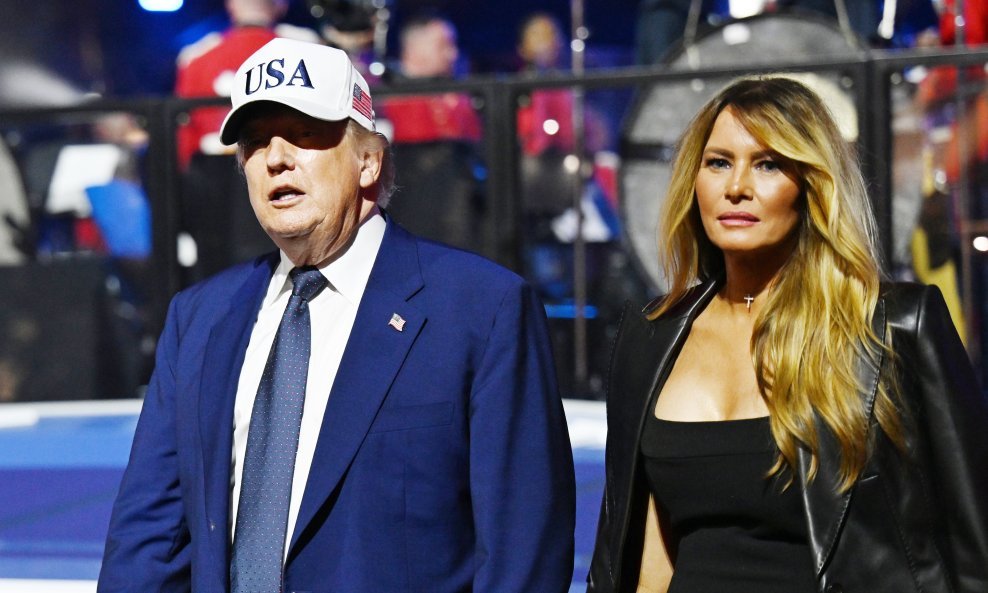 Donald i Melania Trump