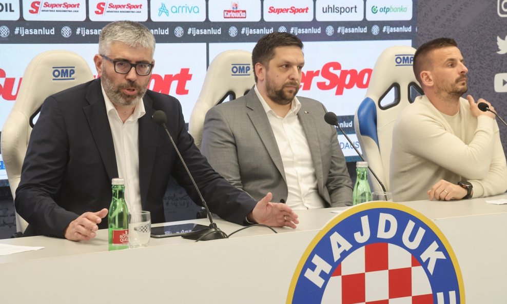 Predsjednik Hajduka Ivan Bilić