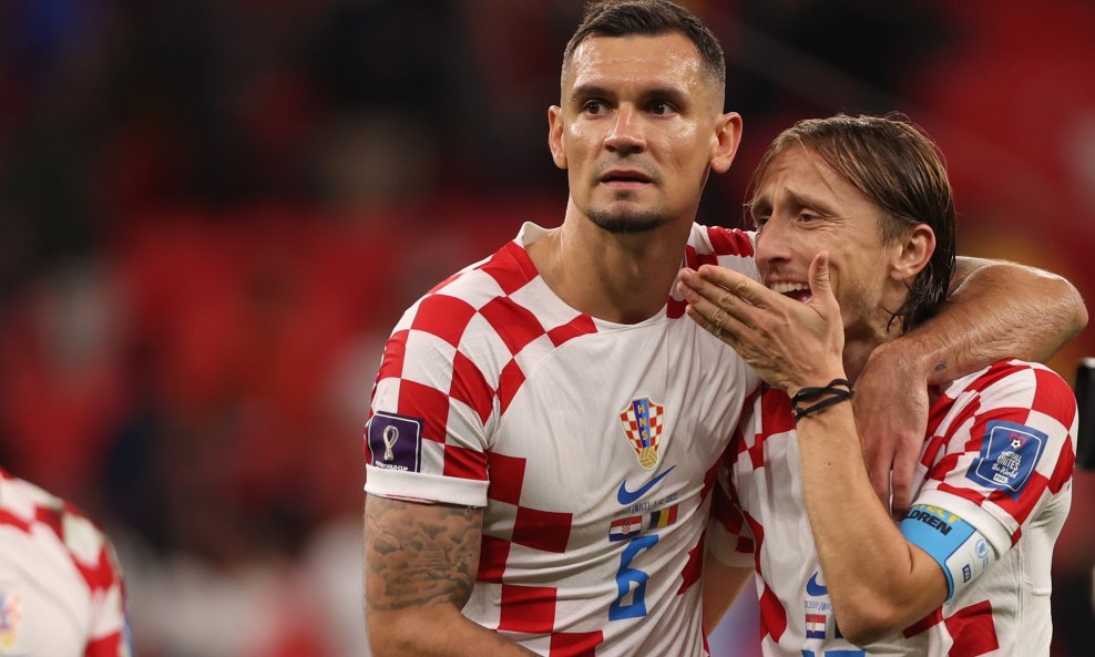 Dejan Lovren i Luka Modrić