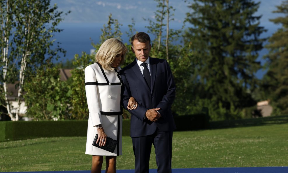 Brigitte i Emmanuel Macron