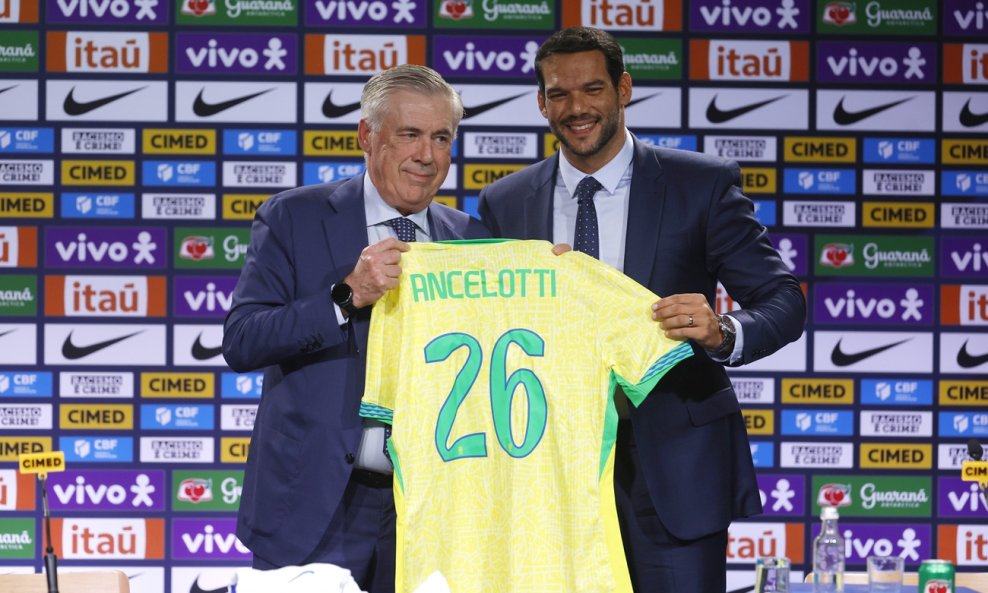 Samir Xaud i Carlo Ancelotti