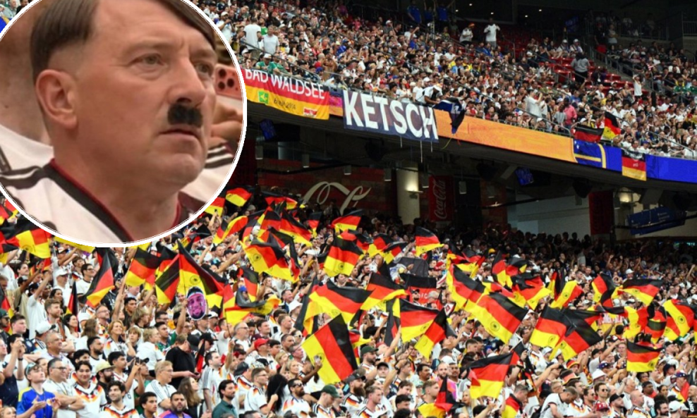 Lažni Hitler na stadionu u Houstonu