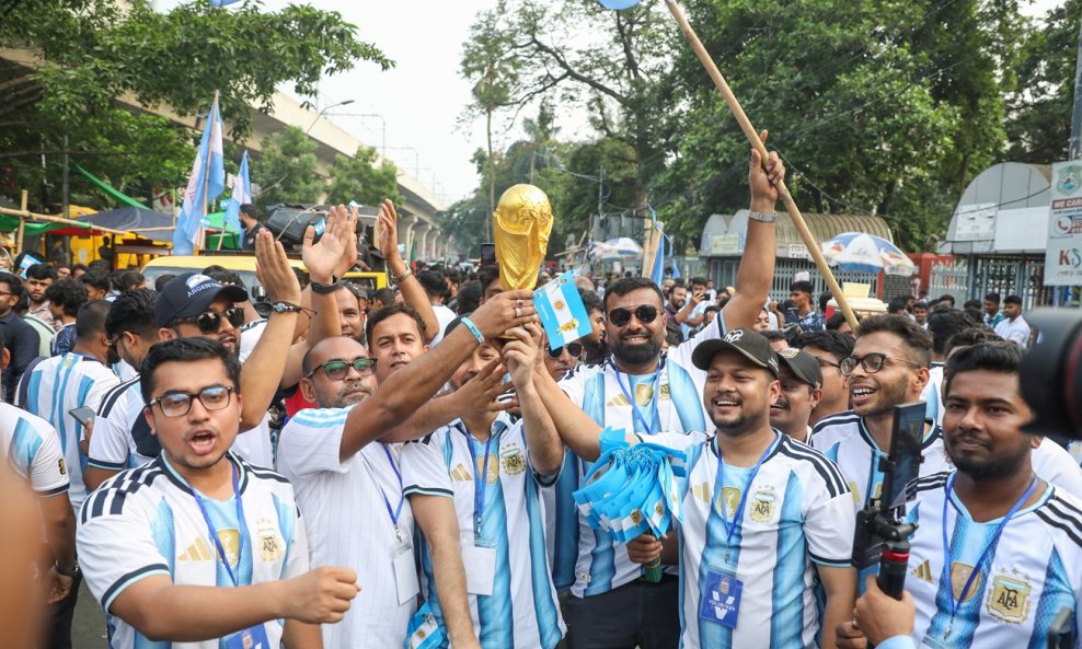 Navijači Argentine u Bangladešu