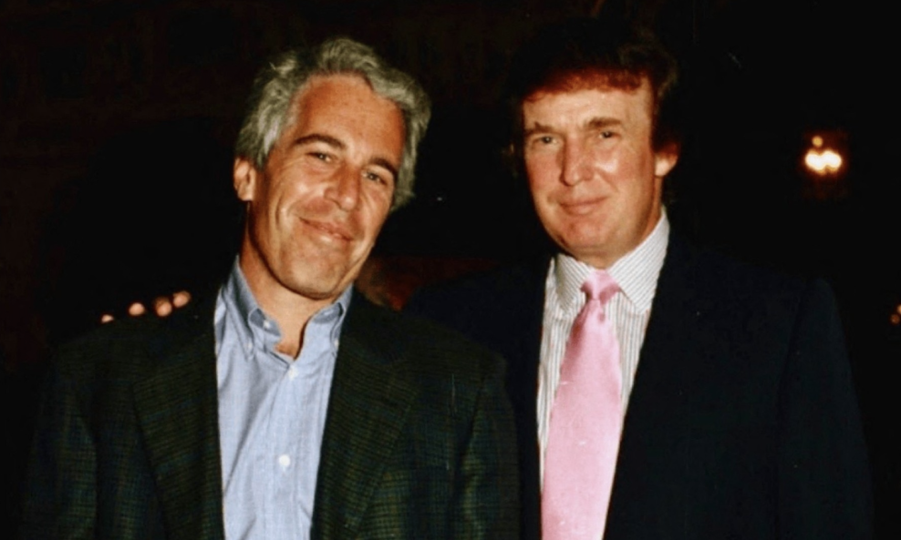 Jeffrey Epstein i Donald Trump
