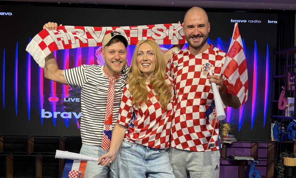 Ivana Mišerić, Filip Han i Bruno Bucić