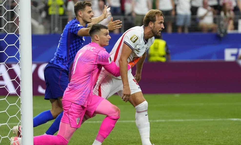 Detalj s utakmice Hrvatska - Engleska