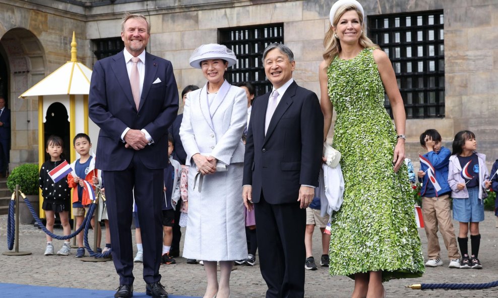 Kralj Willem-Alexander, kraljica Maxima, car Naruhito, carica Masako