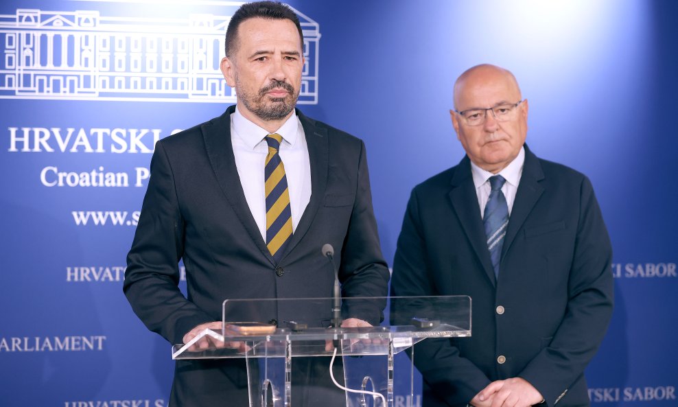 Igor Peternel i Damir Biloglav.