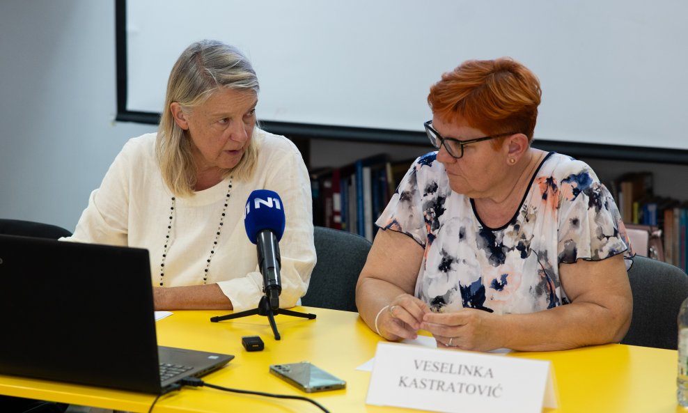 Vesna Terselic i Veselinka Kastratovic