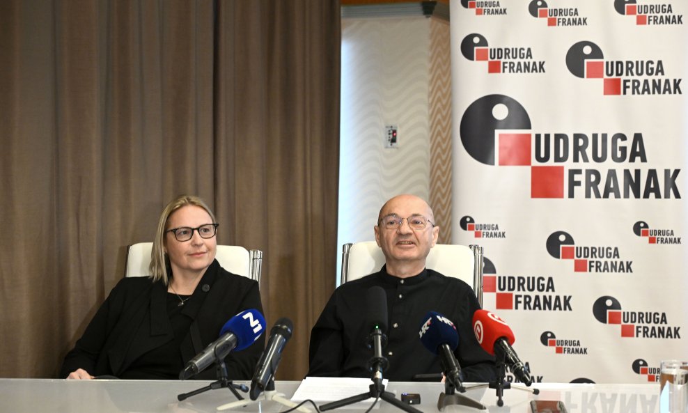Irena Blauhorn i Goran Aleksić iz Udruge Franak