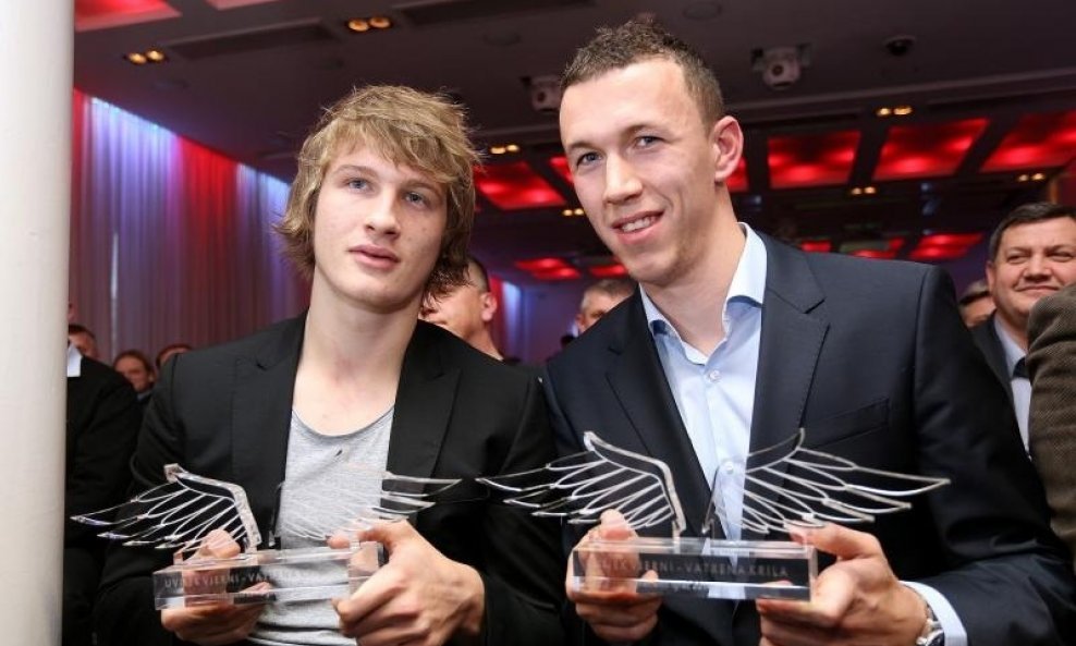 Tin Jedvaj i Ivan Perišić