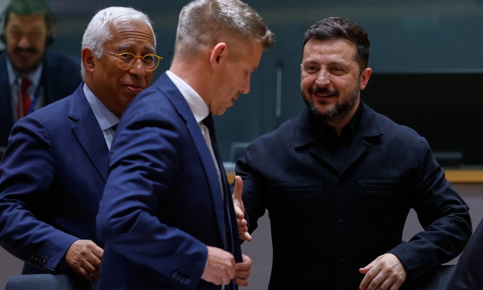 Peter Magyar i Volodimir Zelenski
