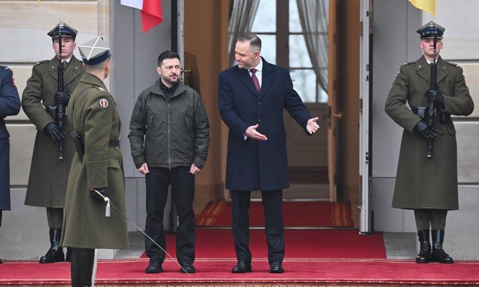 Volodimir Zelenski i KArol Nawrocki