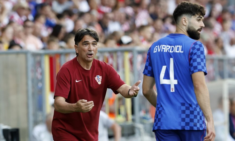 Zlatko Dalić i Joško Gvardiol
