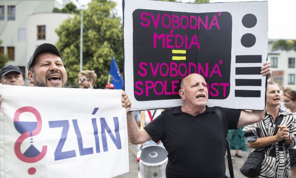 Prosvjed u Češkoj protiv reforme financiranja javnih medija
