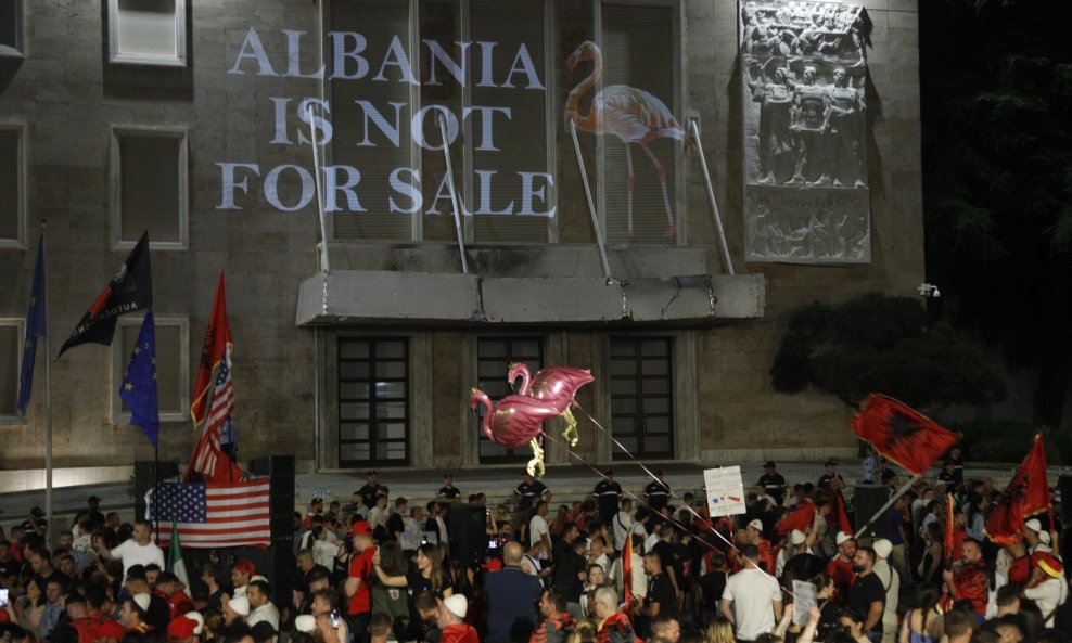 Prosvjed u Albaniji