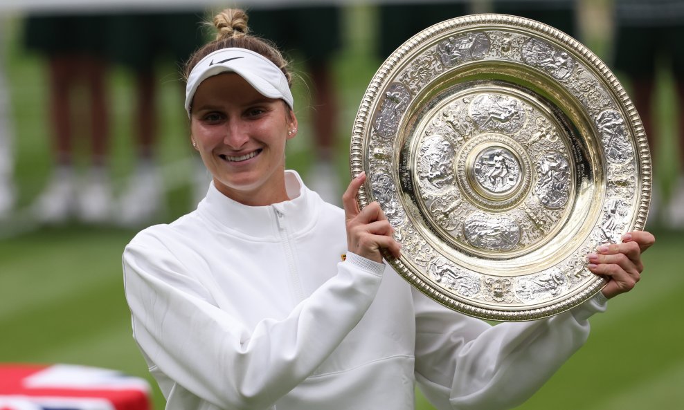 Marketa Vondrousova u Wimbledonu 2023.
