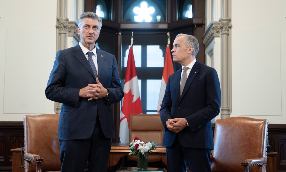 Andrej Plenković u posjetu je Kanadi