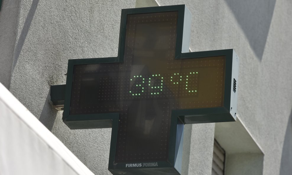 Toplinski val zahuktava se u Hrvatskoj