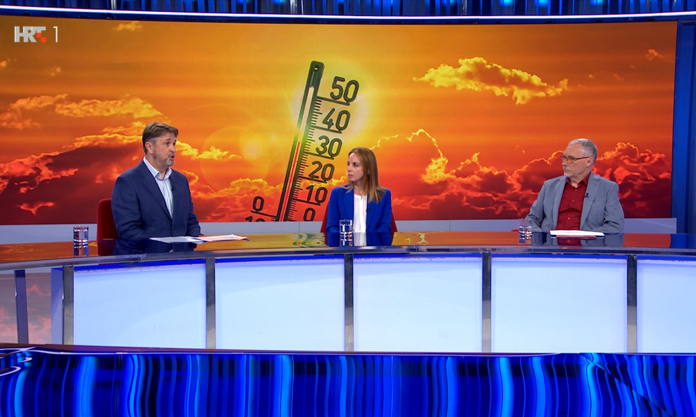 Aleksandar Mešić, Petra Mikuš Jurković i Mirko Orlić u emisiji Otvoreno