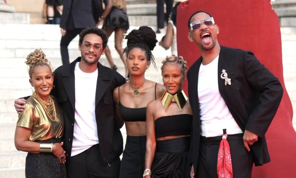Will Smith, Jada Pinkett Smith, Willow Smith, Trey Smith i Adrienne Banfield-Norris