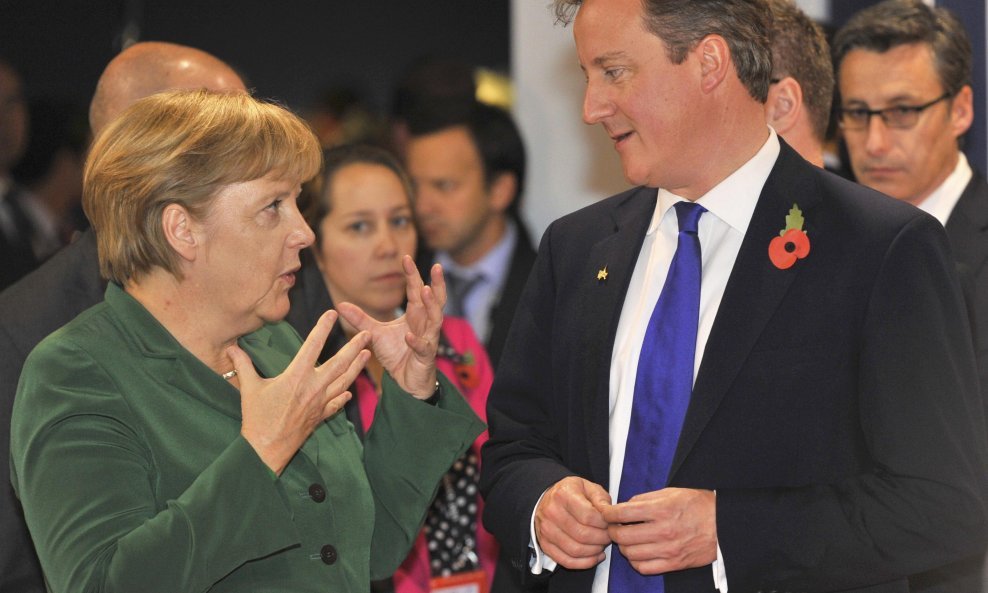 angekla merkel i david cameron