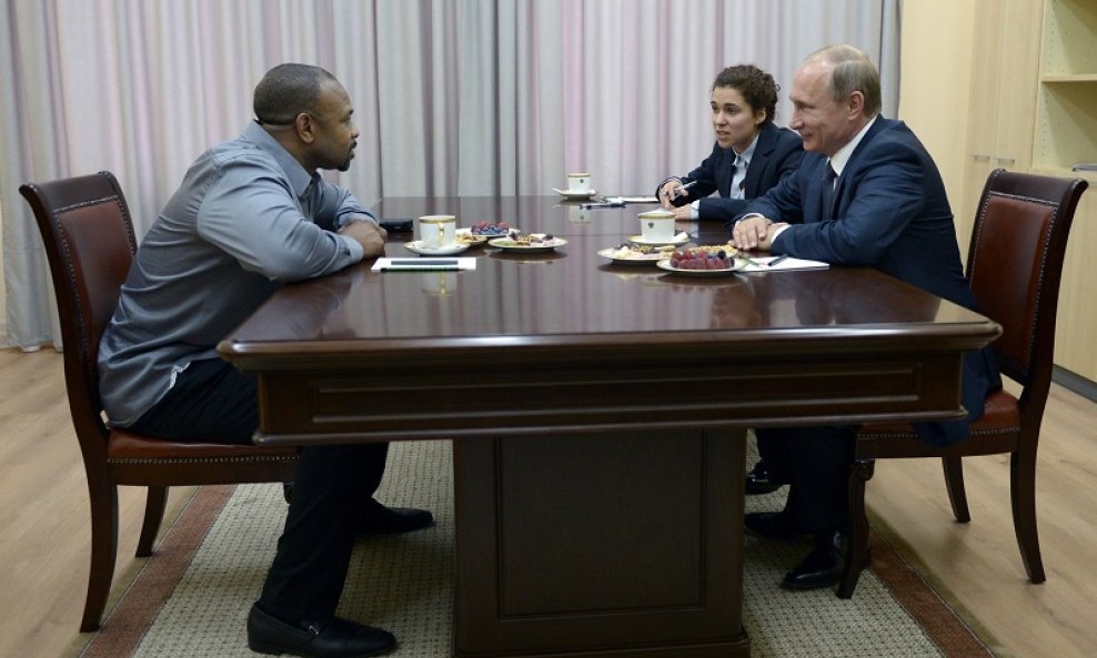 Roy Jones Jr.  Vladimir Putin