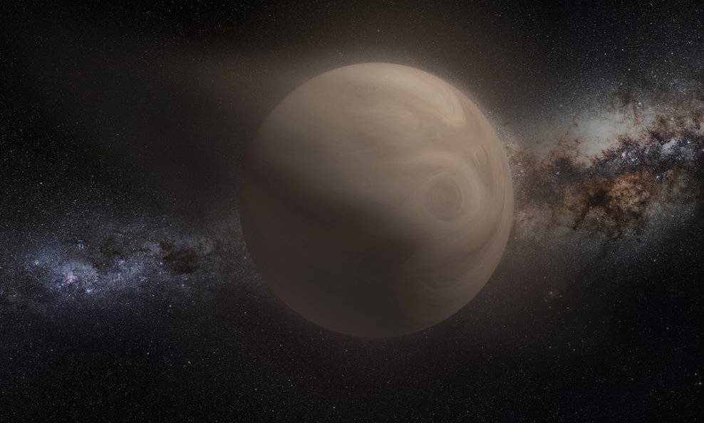 Umjetnički prikaz super-puff planeta