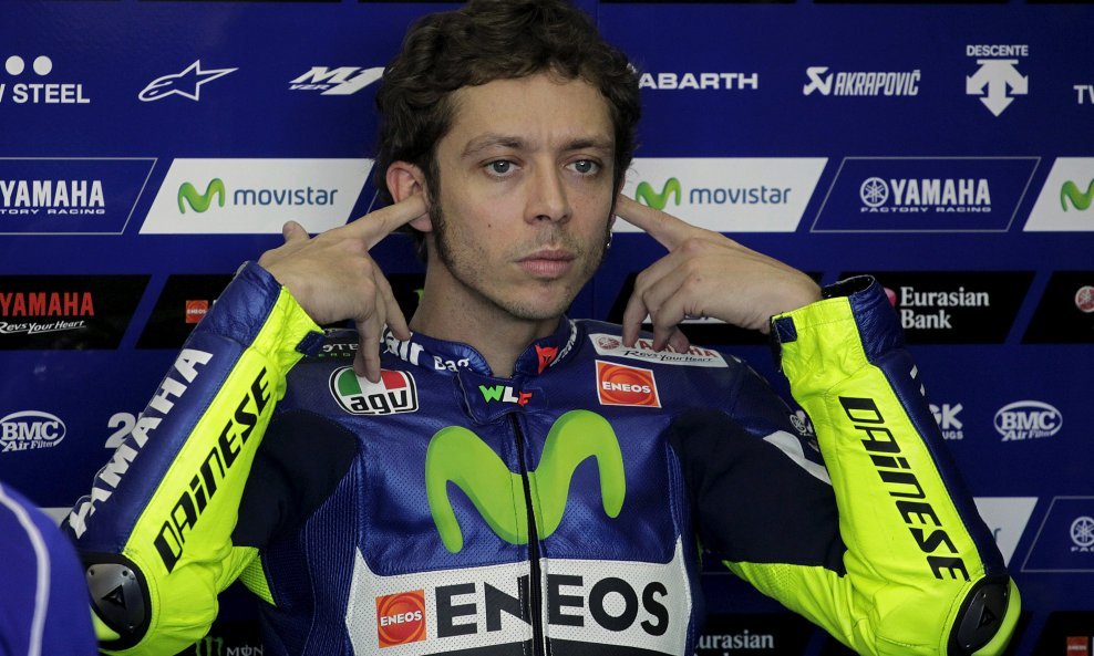 Valentino Rossi ljutit Moto GP