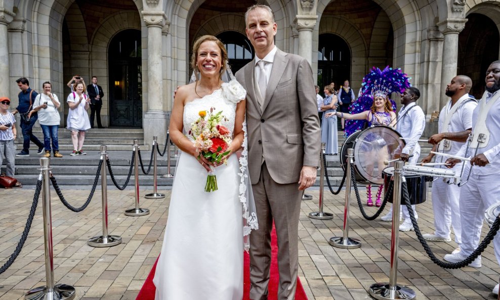 Vjenčanje Carole Schouten i Coerta Kleijwegta