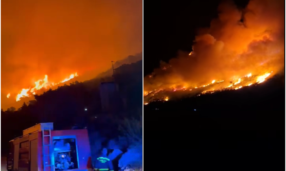 Požar na Visu