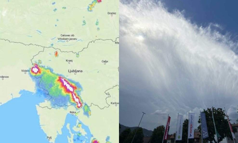Nevrijeme u Sloveniji