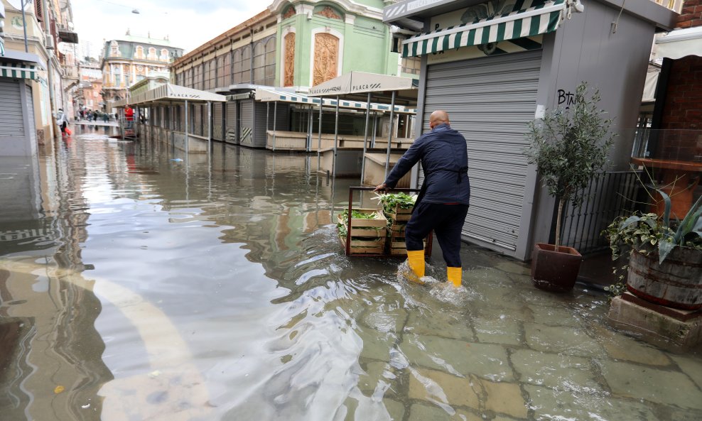 Rijeka je poznata po problemima s poplavama kod gotovo svake kiše