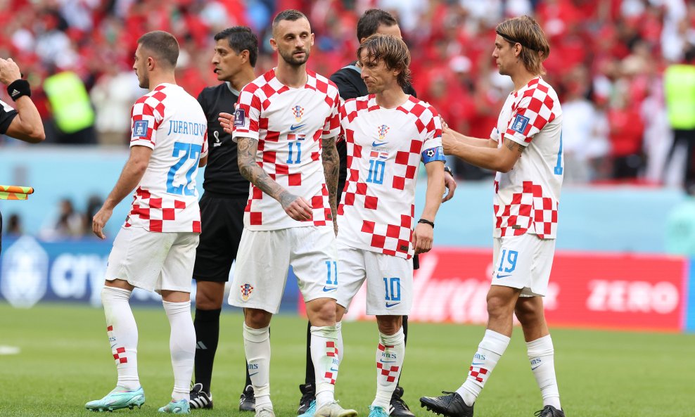 Luka Modrić i Marcelo Brozović