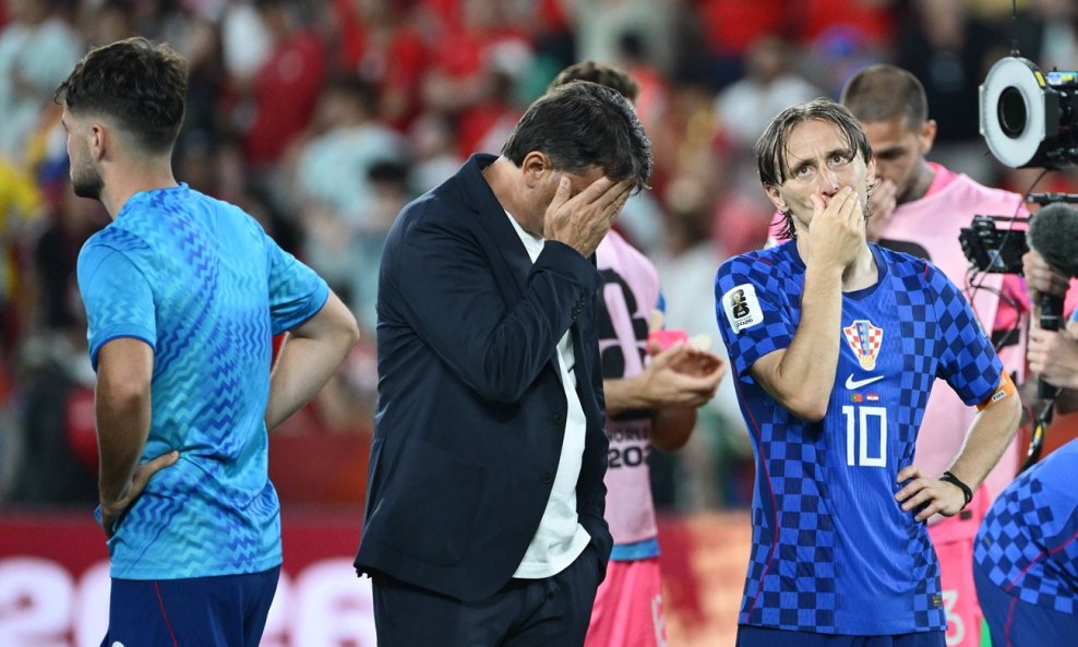 Zlatko Dalić i Luka Modrić
