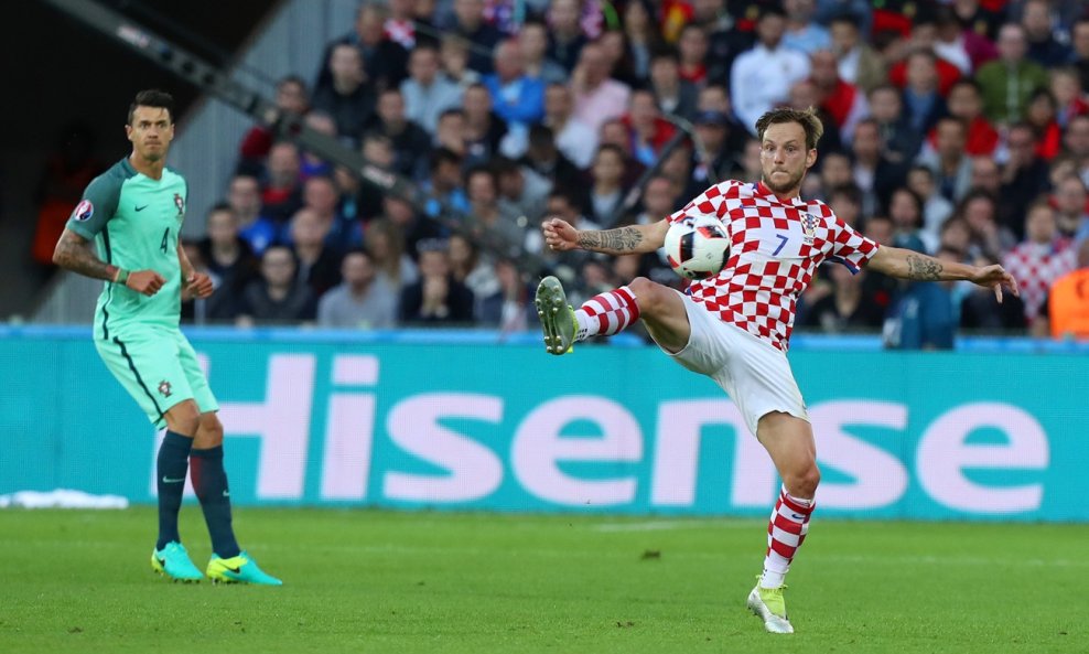 Ivan Rakitić na utakmici protiv Portugala na EURO-u 2016