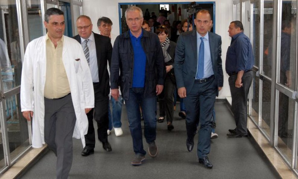 Ministri zdravlja Republike Hrvatske, Republike Srbije i Republike Srpske Rajko Ostojić, Zlatibor Lončar i Dragan Bogdanić