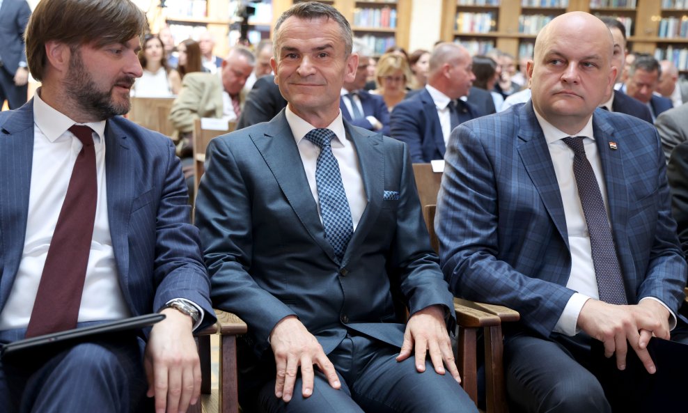 Tomislav Ćorić, Ante Žigman i Ante Šušnjar