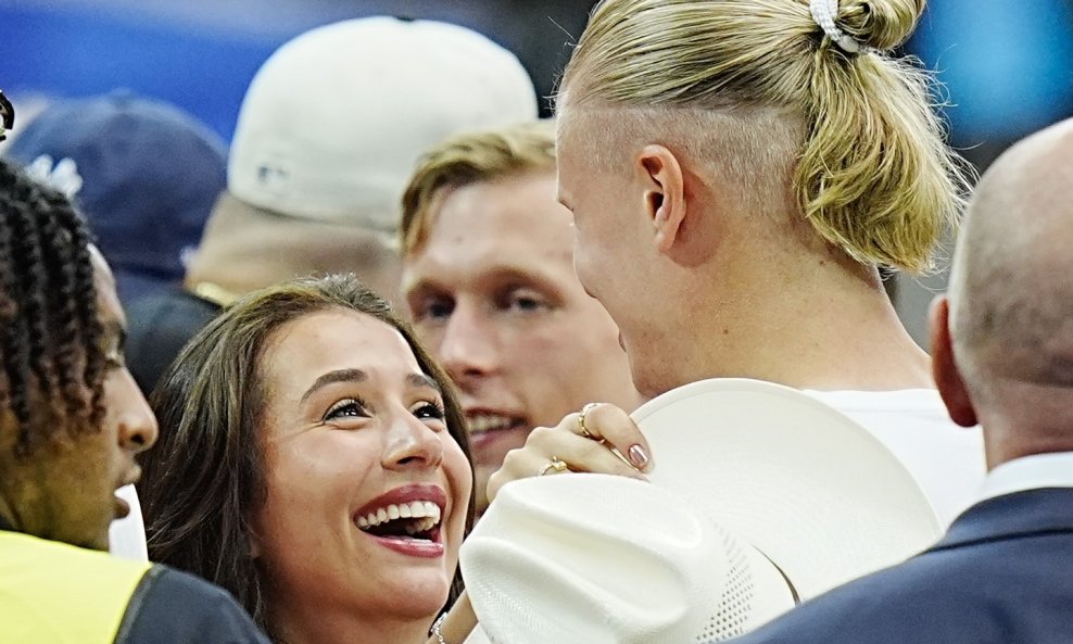 Isabel Haugseng Johansen i Erling Haaland