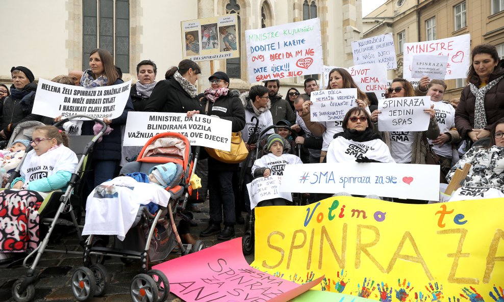 Roditelji djece s teškoćama već su se borili za lijek Spinraza