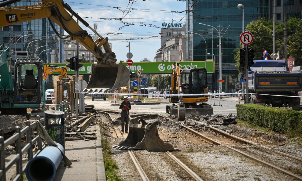 Državni inspektorat zatvorio gradilište na križanju Savske i Vukovarske