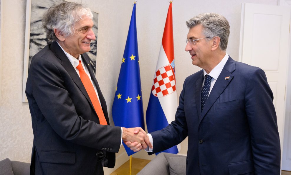 John Martinis i Andrej Plenković