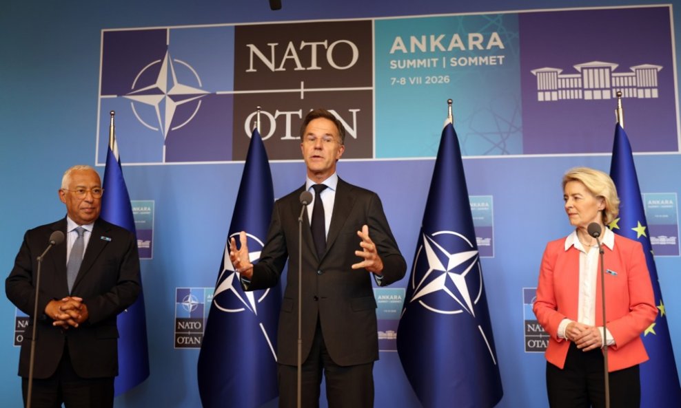 Antonio Costa, Mark Rutte i Ursula von der Leyen