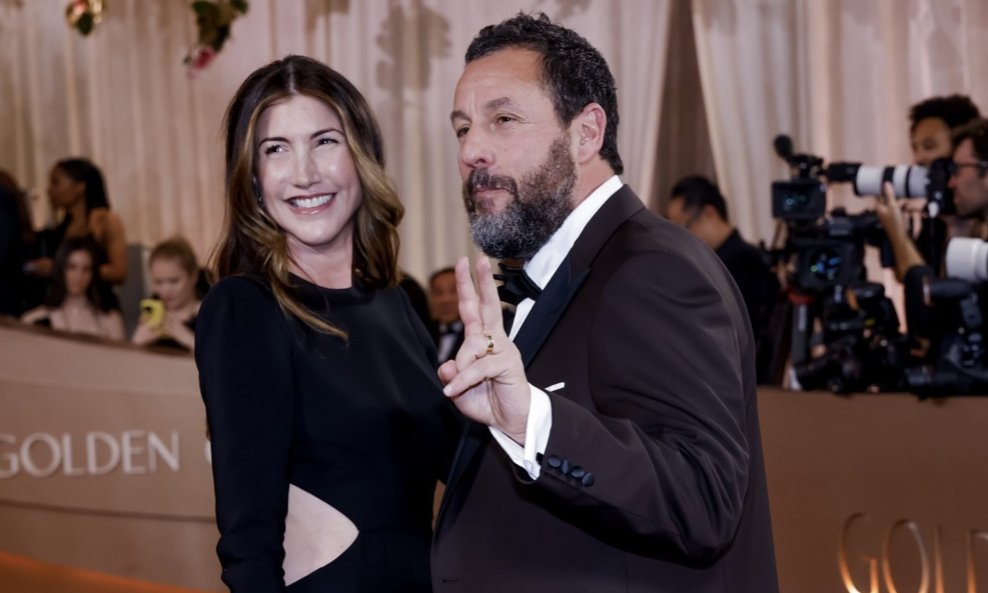 Adam Sandler sa suprugom Jackie