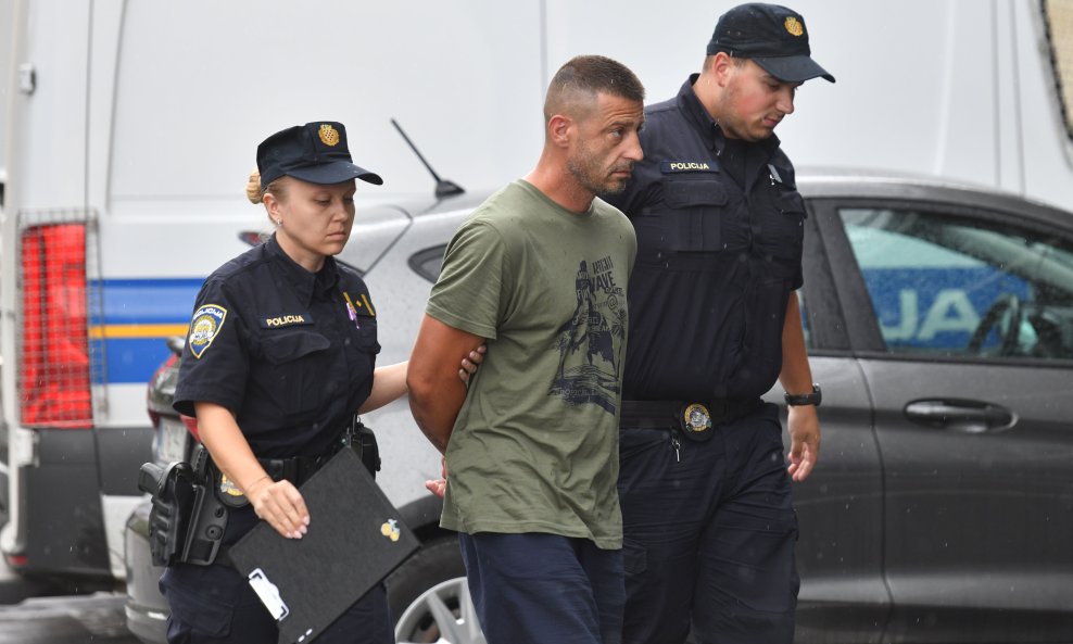 Privođenje Danijela Trninića