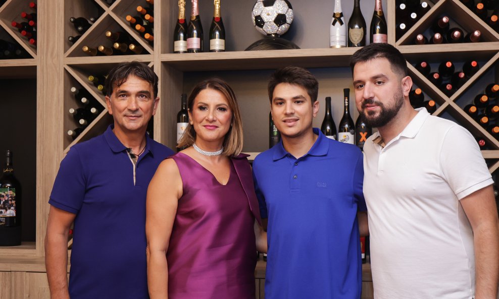 Zlatko Dalić s obitelji