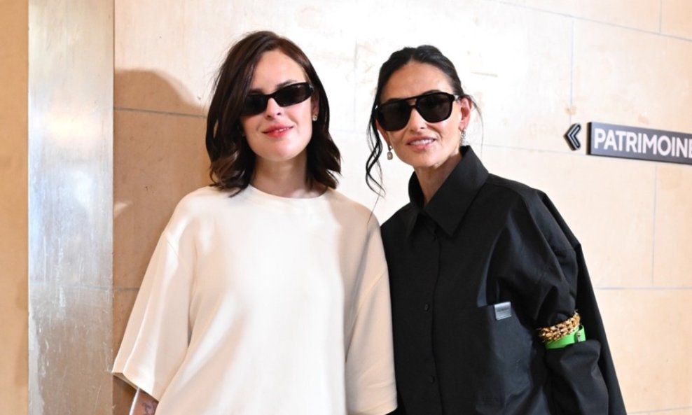 Demi Moore i Tallulah Willis