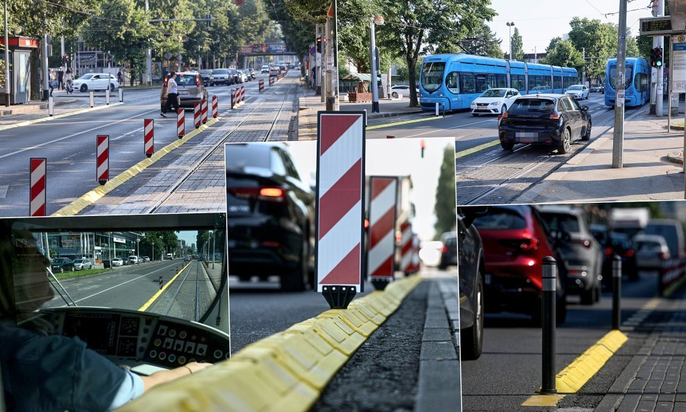 Fizičke barijere na Savskoj cesti