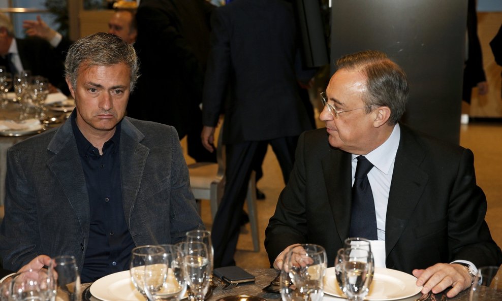 Jose Mourinho i Florentino Perez