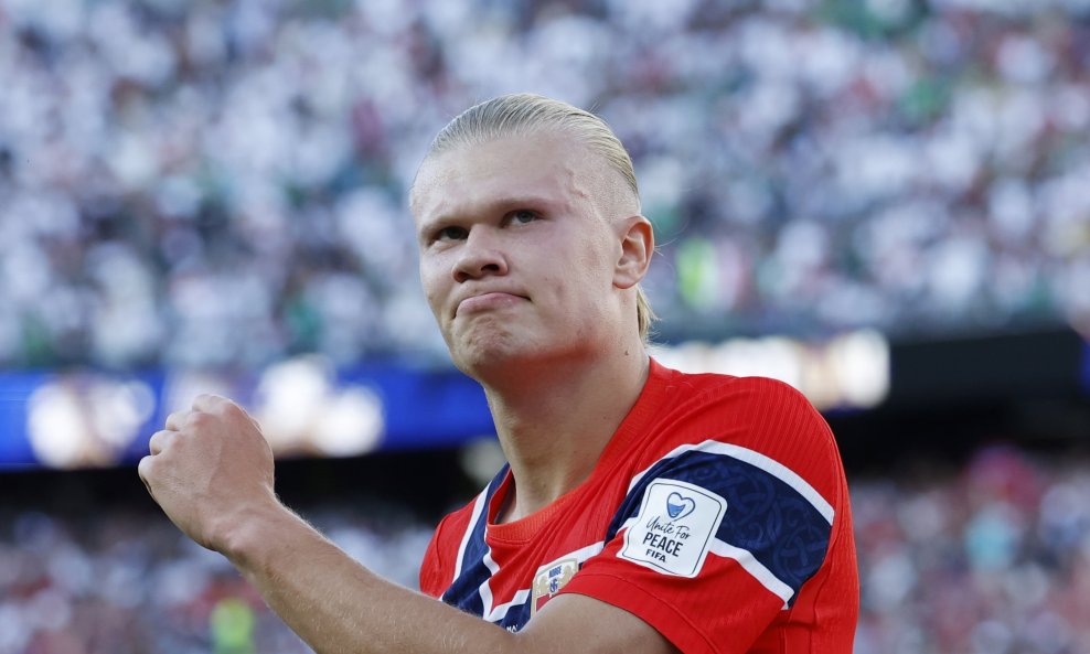 Erling Haaland Norveška